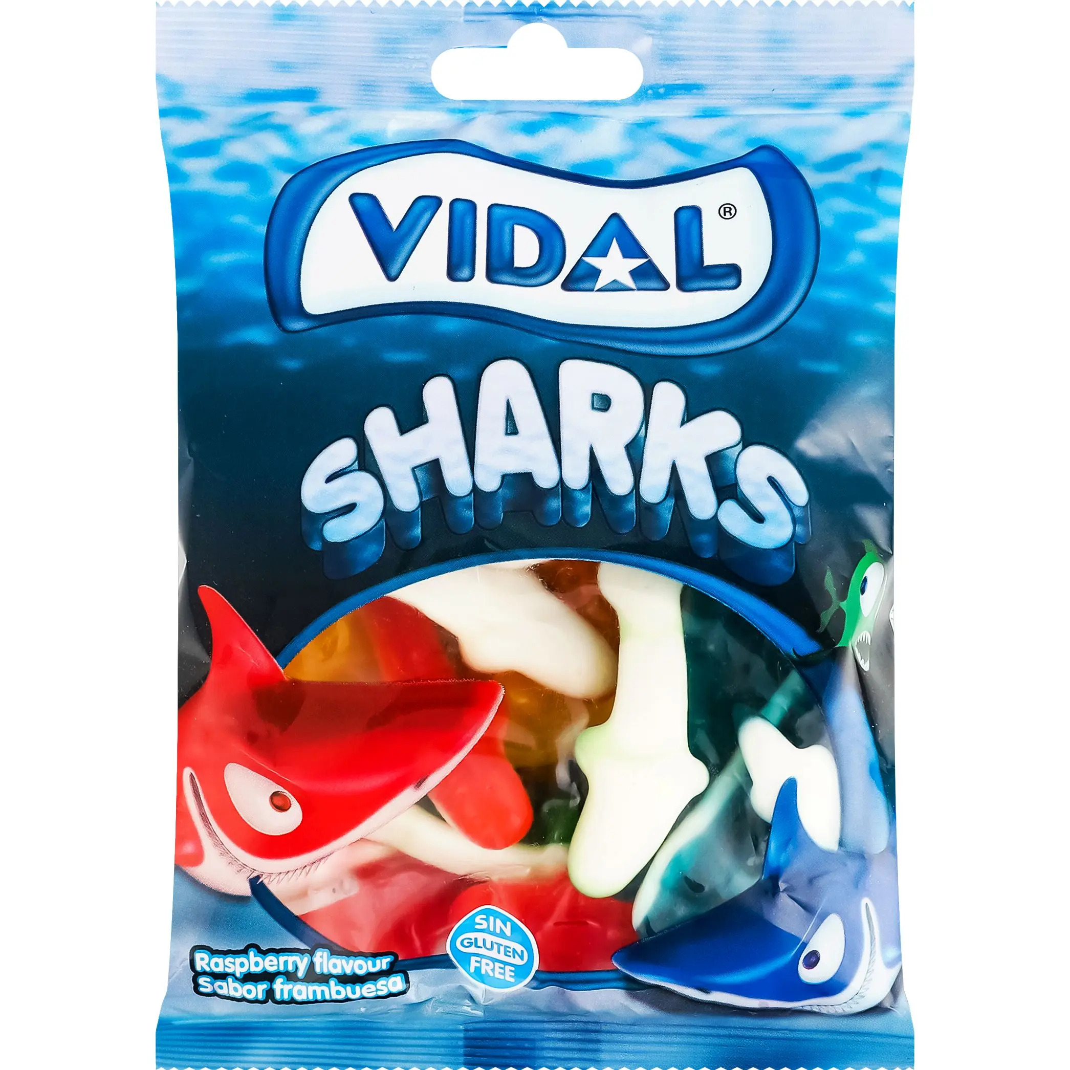 Мармелад жувальний Акули 90г ТМ VIDAL